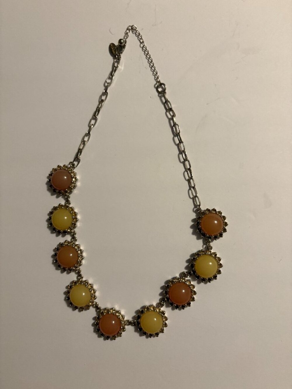 Ann Taylor Jelly Cabochon Statement Necklace